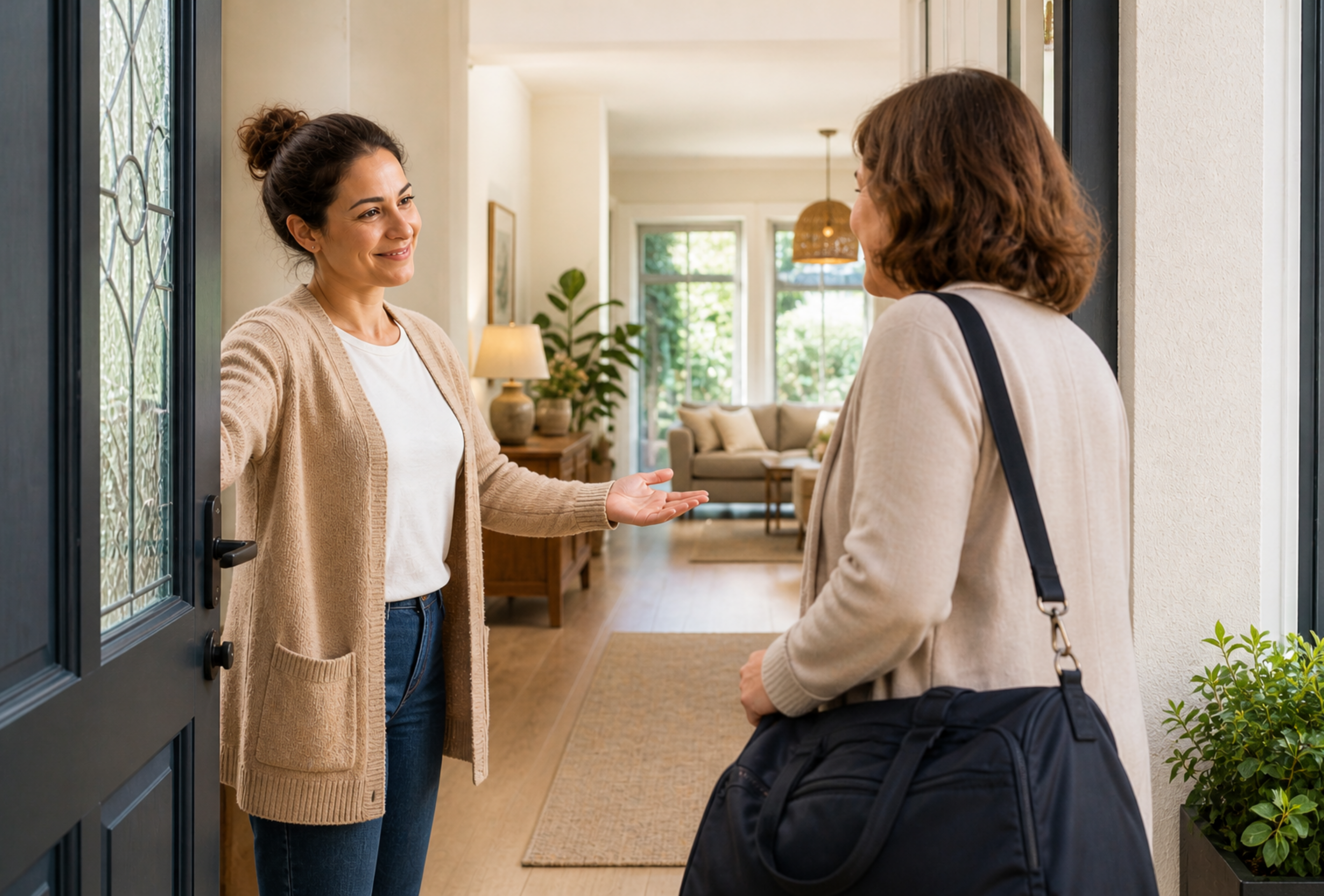 Welcoming care environment